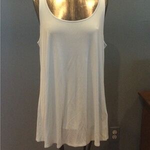 Eileen Fisher Light Blue 100% Silk Top